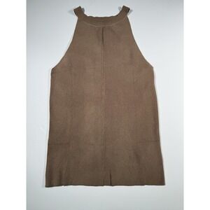 Runcati Womens Sleeveless Knit Tank Tops Summer Halter Cami Vest Slim Casual S/M